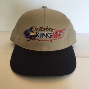Cabela’s King Kat Embroidered Fishing Cap/Hat